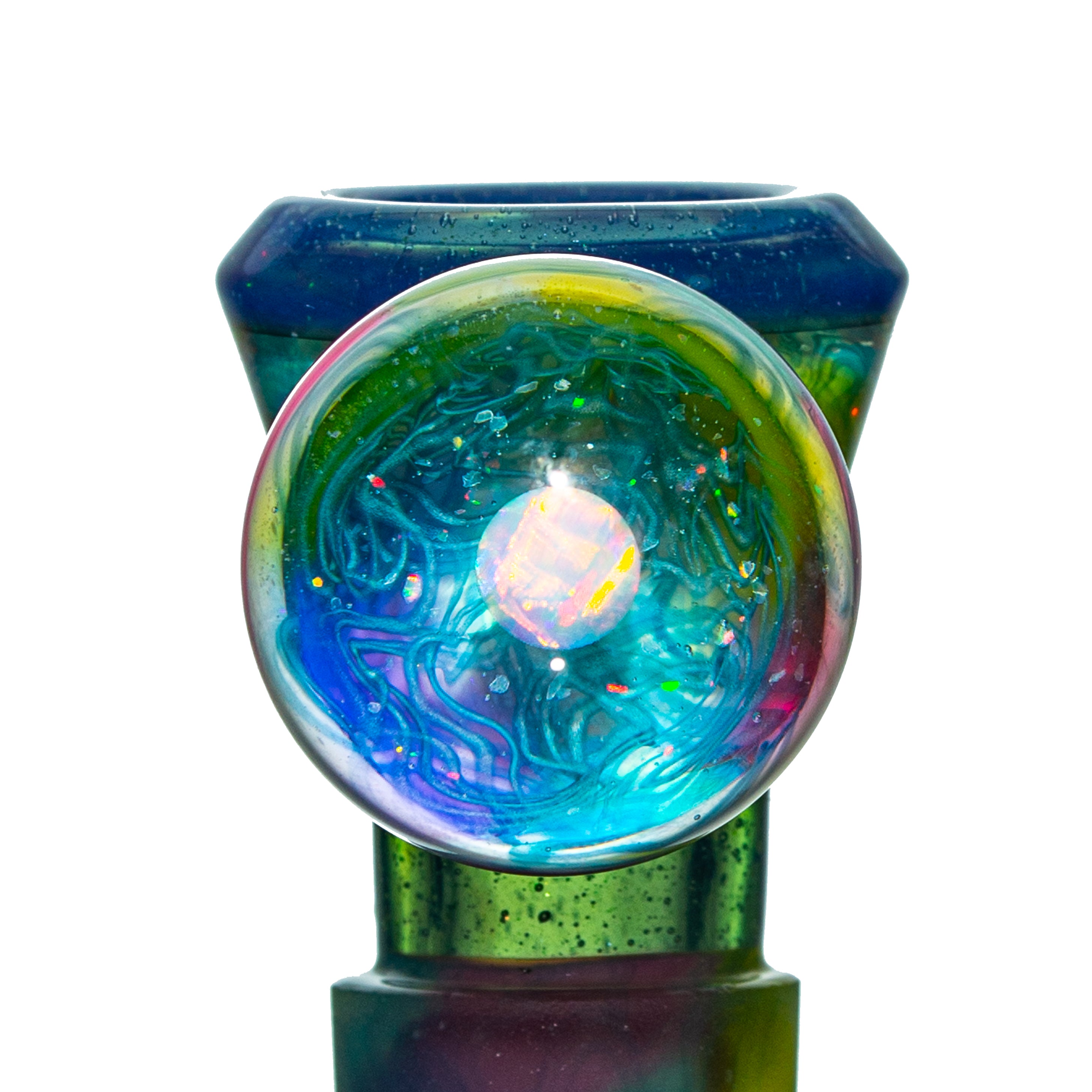 Simple Lemon Farmer x Scott Moan - Stardust Scribble Fully Worked 18mm Slide
