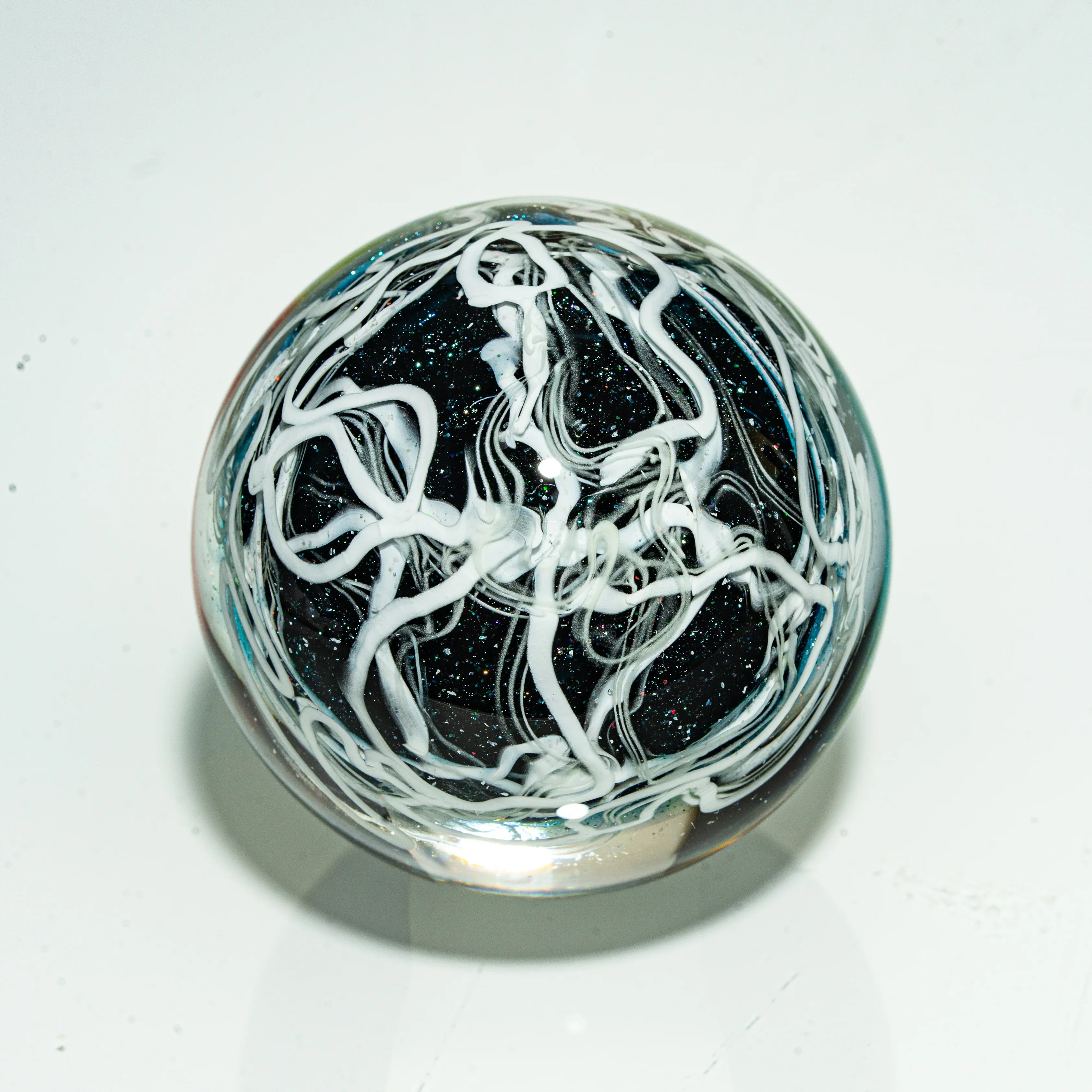 Scott Moan - Rainbow Opals Scribble 57MM Marble