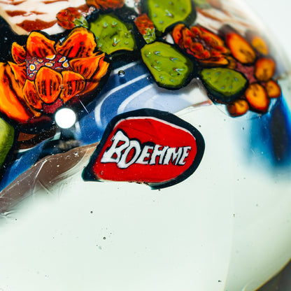 Stephen Boheme - Owl Family 67MM Marble