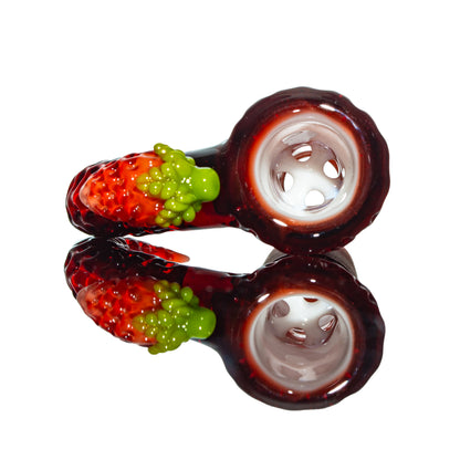 Simple Lemon Farmer x Strawberry Glass - Fully Worked 18mm Slide