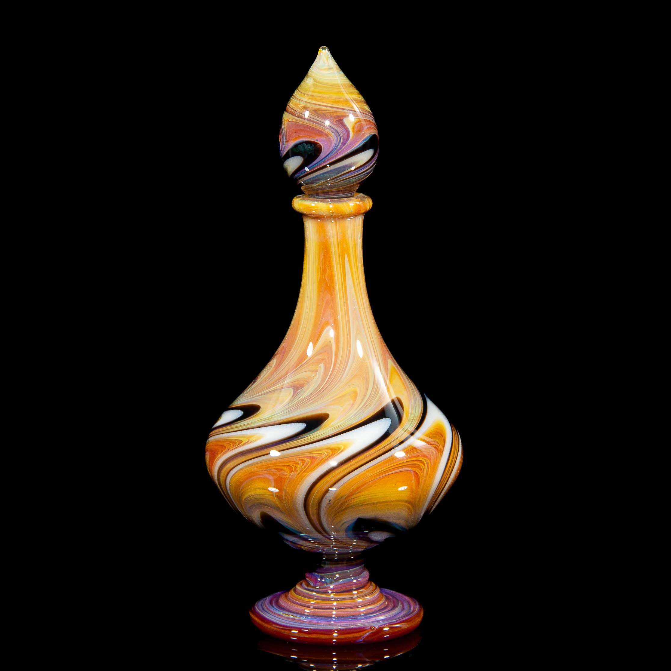 Suellen Fowler - Nine Lives Swirl Perfume Bottle