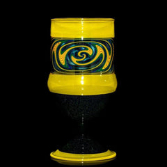 Drinking Vessels: Cool Hand Suuze - Acid Yellow & Green Dichro Stout Cup