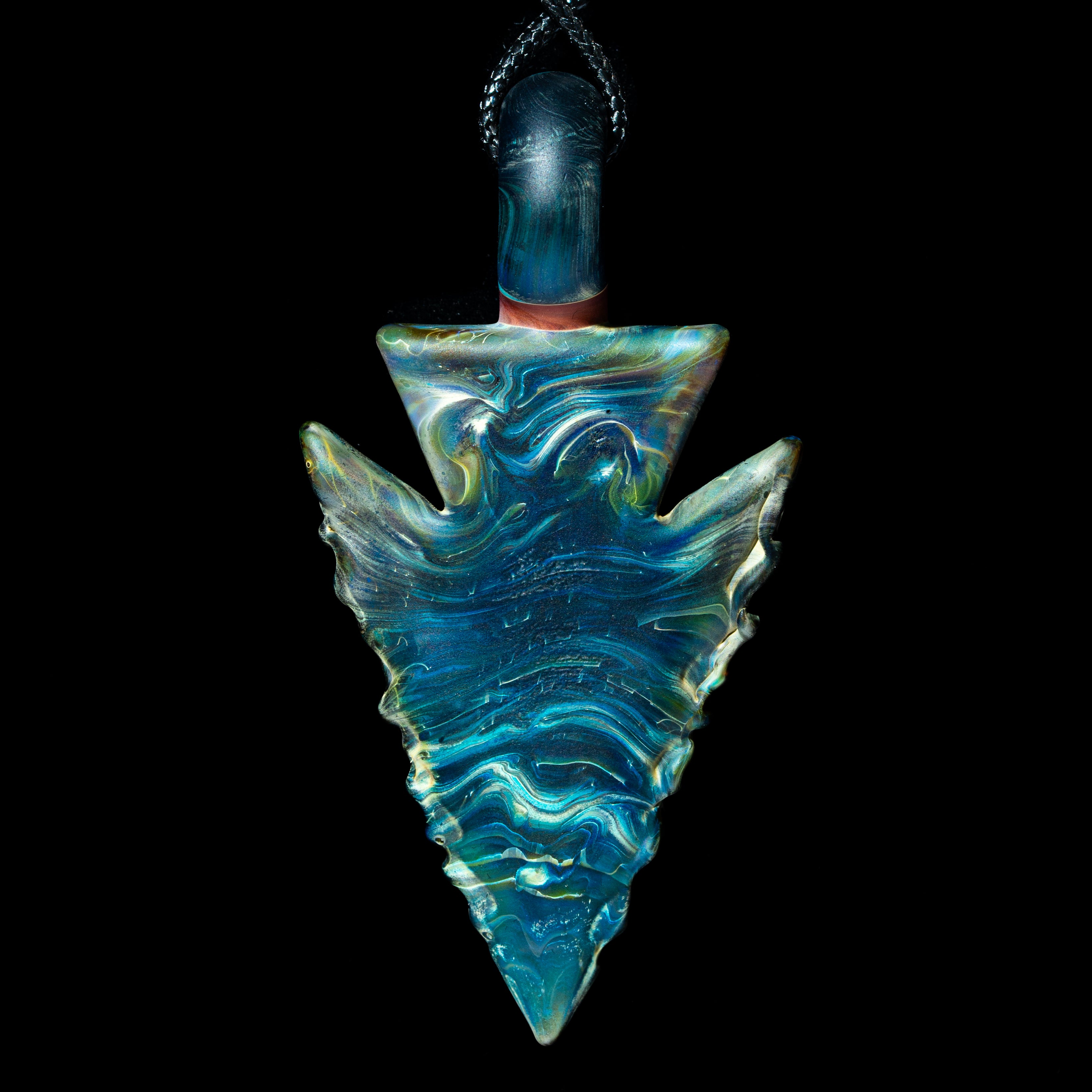 Elks That Run x Torchress - Starry Arrowhead Pendant