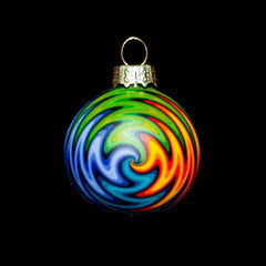 2021 Ornament Drop: Fancy Yancy - Sandblasted Wigwag Ornament 1