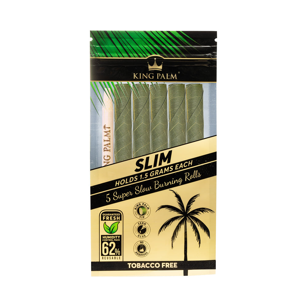 King Palm - Slim 5pk w/ Boveda