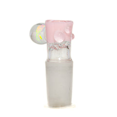 Anom Glass - Pink & Moonstone 14MM Opal Slide