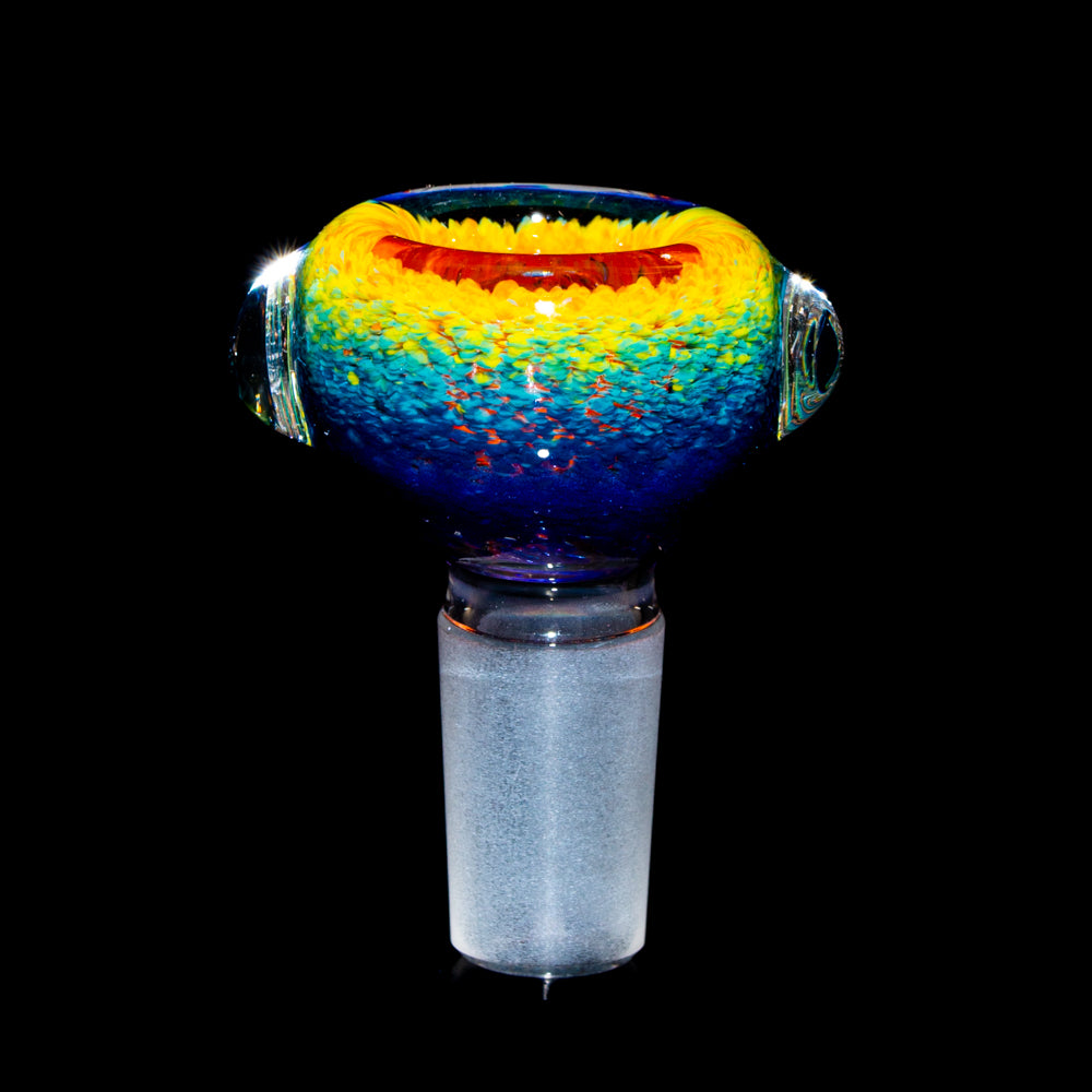 Anton Glass - Portaobjetos Rainbow Frit de 14 mm