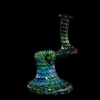 B Money - Green Wrap & Rake Bubbler