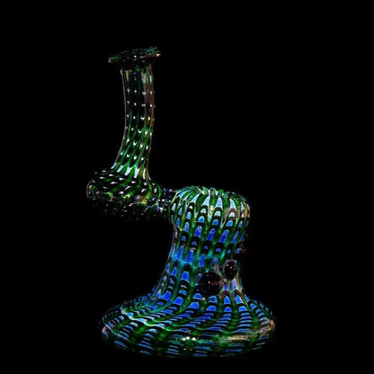 B Money - Green Wrap & Rake Bubbler