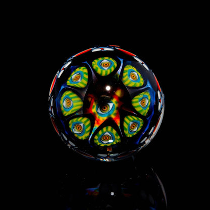Banjo x Lil Bear - 02' Series: Green Vision Dotstack Star Eye 26MM Marble