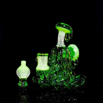 Beak Glass - Antidote & Haterade Mini Splat Rig w/ Matching Cap