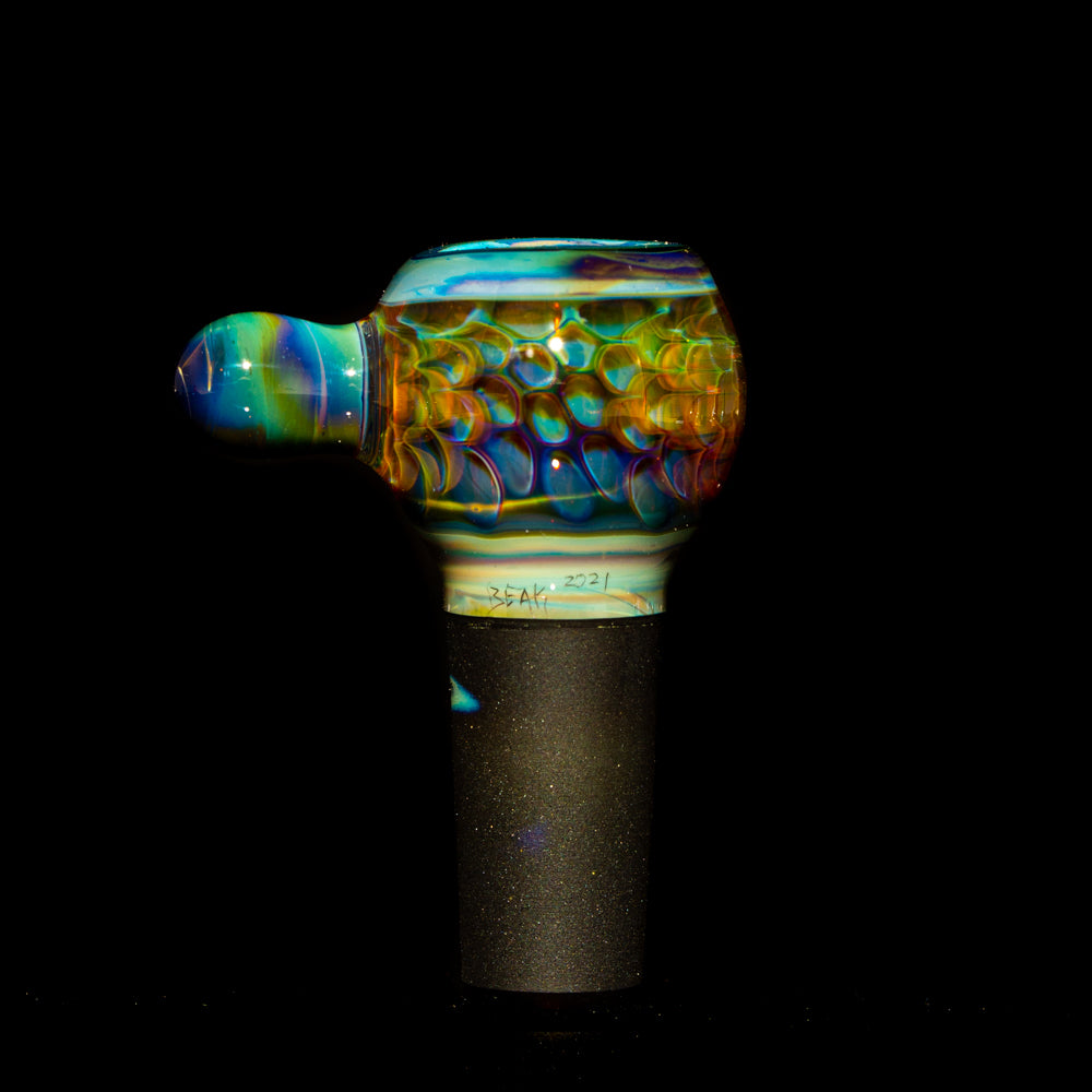 Beak Glass  -  English Ivy 14mm Slide