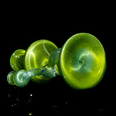 Blob Glass - Sour Apple Recycler w/ Matching Spinner Cap