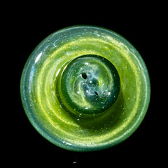 Blob Glass - Sour Apple Recycler w/ Matching Spinner Cap