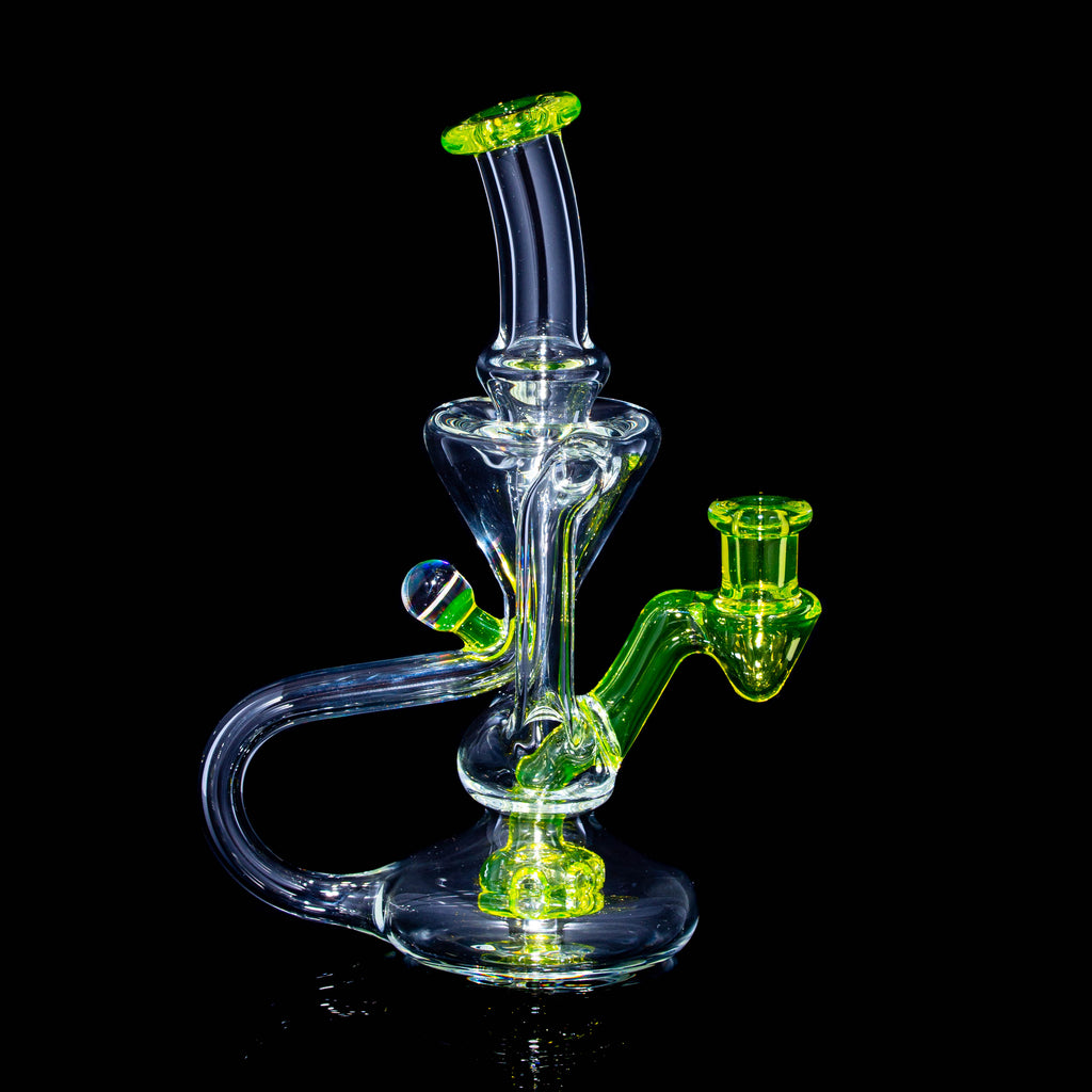 Boogie Glass - Citrine Accented Mini Recycler