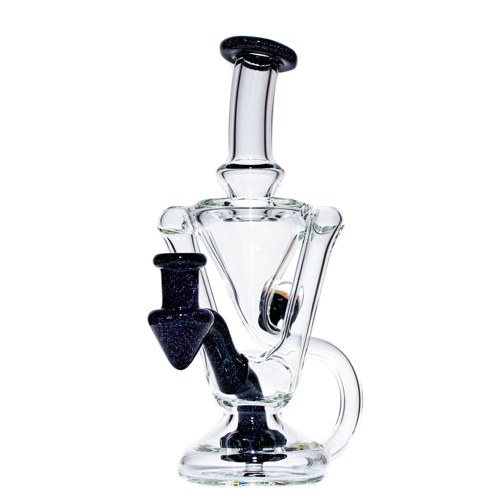 Boogie Glass - Galaxy / Amethyst Accented Mini Recycler