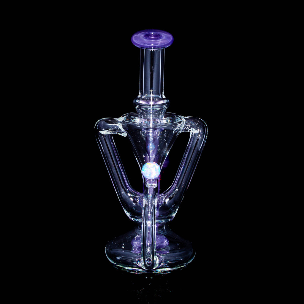 Boogie Glass - Heisenberry Accented Mini Recycler