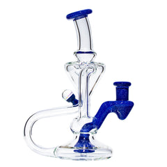 Boogie Glass - Hyacinth / Amethyst Accented Mini Recycler
