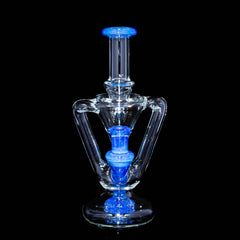 Boogie Glass - Sonic / Crushed Opal Accented Mini Recycler