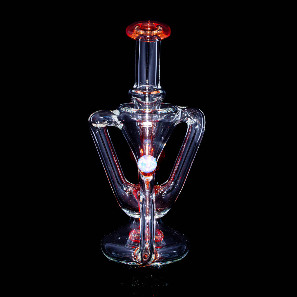 Boogie Glass - Sun Stone Accented Mini Recycler