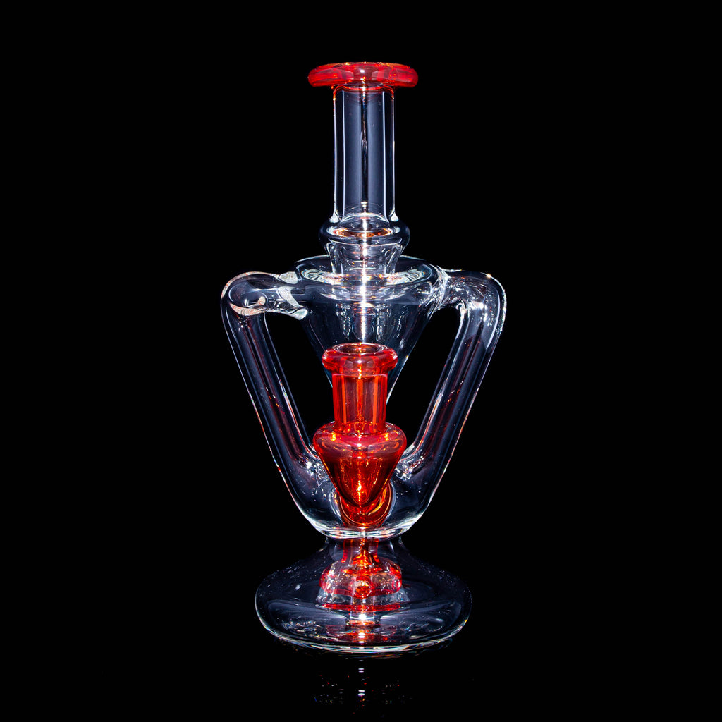 Boogie Glass - Sun Stone Accented Mini Recycler