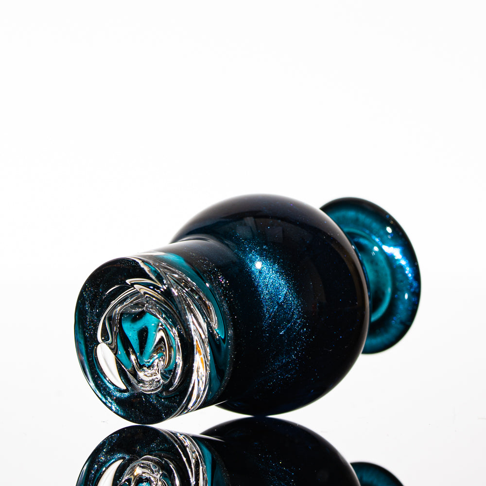 Bradley Miller - Cobalt over Unobtainium Bubble Spinner 25mm