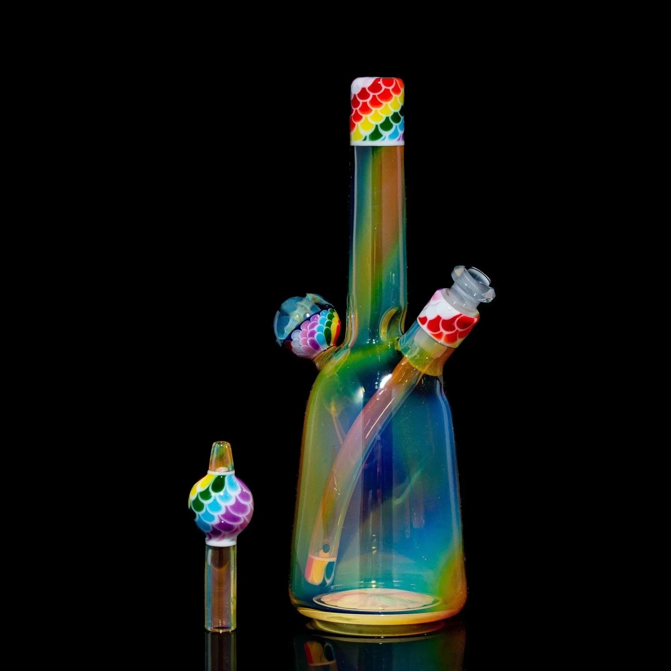 Catfish Jawn x Timeless - Solar Flare & Rainbow Dotstack Rig