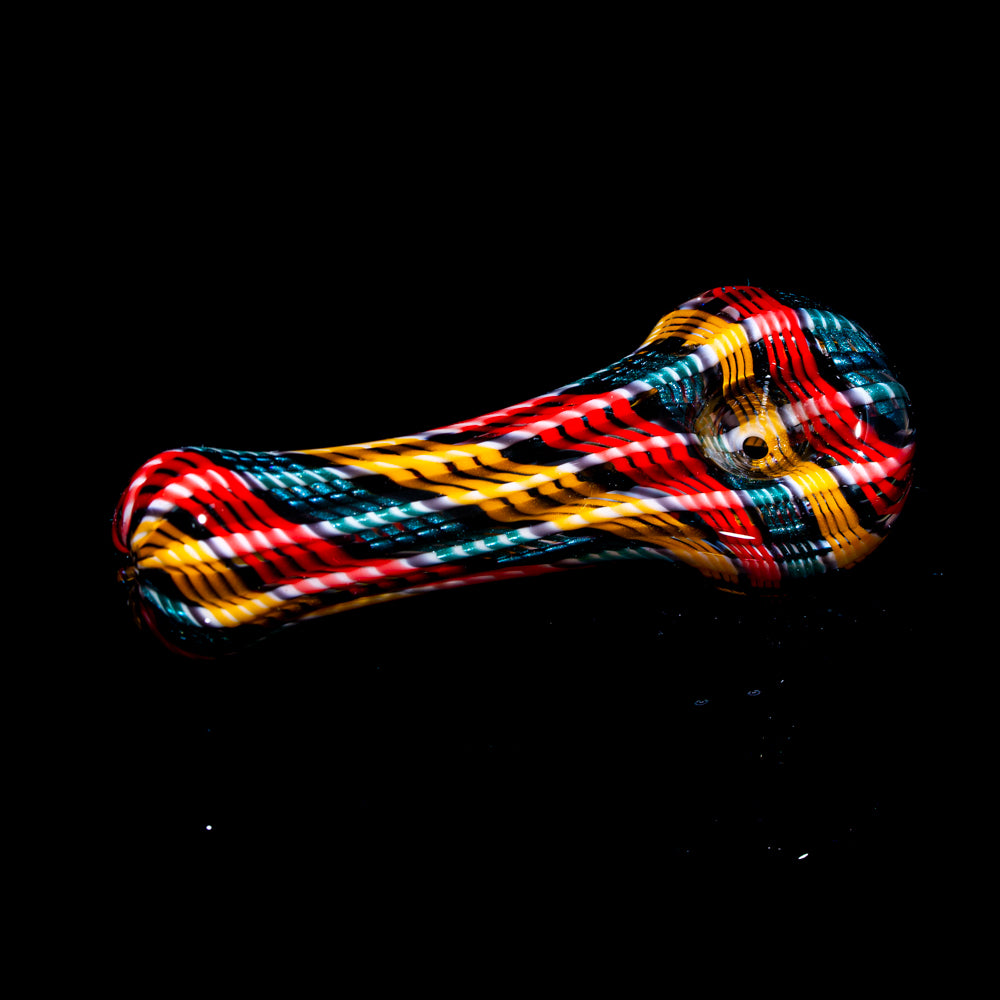 Chachie Rodriguez - Red, Yellow & Blue Sockflip Spoon