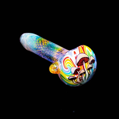 Magic Mushroom Spacetech Spoon by Chillary Bogart