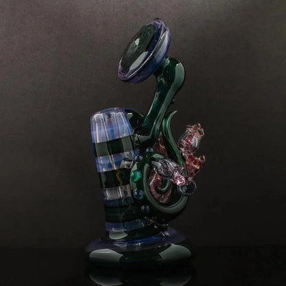 Chris Hubbard Faceted Purple Dewar Seal Rig