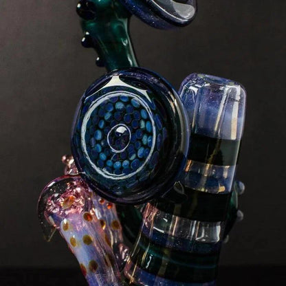 Chris Hubbard Faceted Purple Dewar Seal Rig