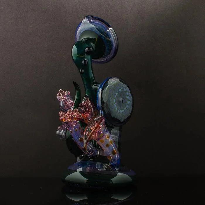 Chris Hubbard Faceted Purple Dewar Seal Rig