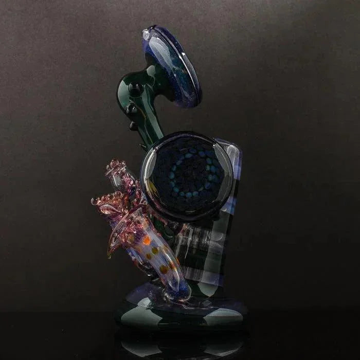 Chris Hubbard Faceted Purple Dewar Seal Rig