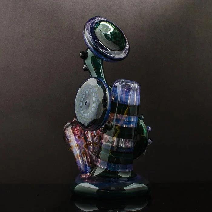 Chris Hubbard Faceted Purple Dewar Seal Rig