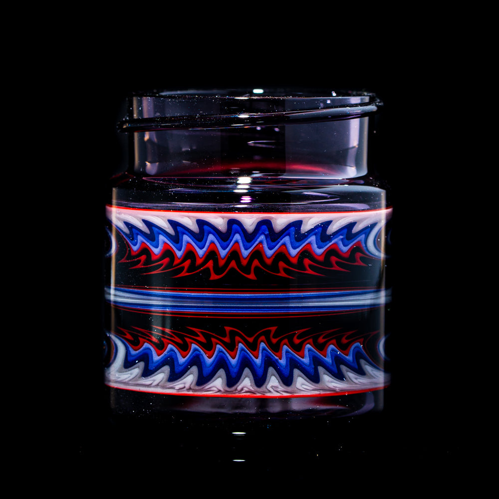 Cody Olson - Blue & White Linework Baller Jar
