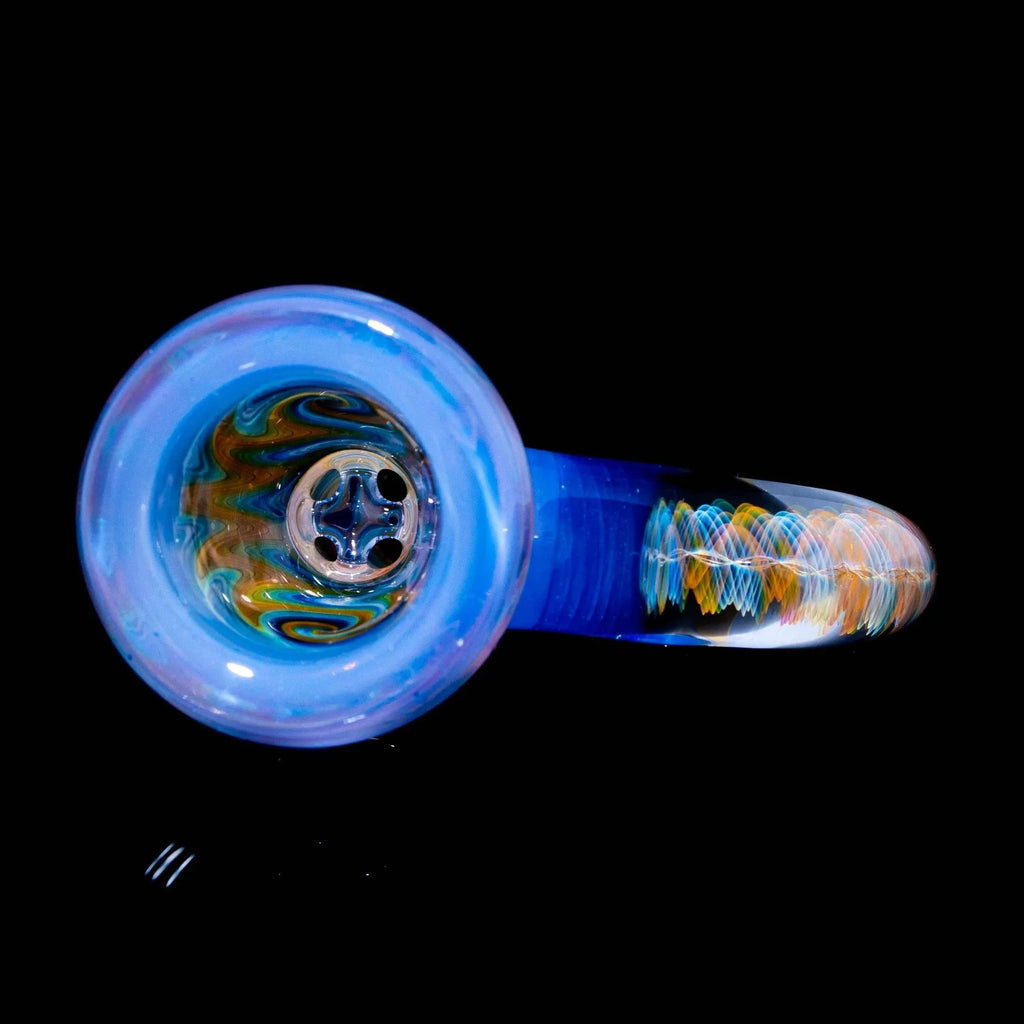 DJack Glass - Ether 14mm Worked 4 Hole Slide