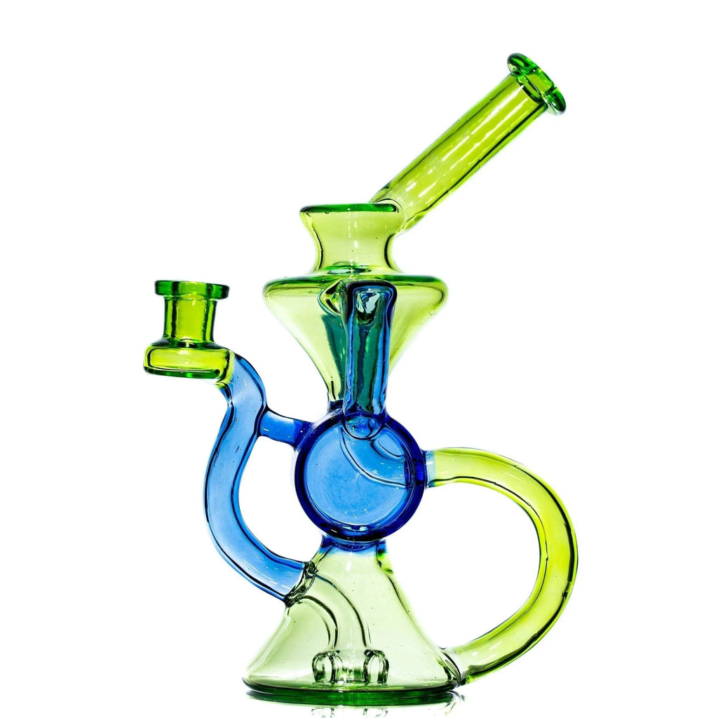 Dirge Glass - Portland Green & Blue Dream Recycler