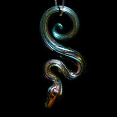 Eicher Glass - Unobtanium Snake Pendant