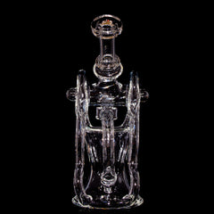 Ery Glass - Clear Double Bendy Recycler