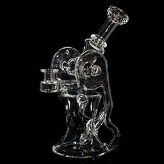 Ery Glass - Clear Double Bendy Recycler
