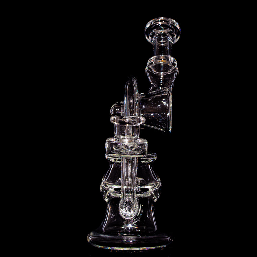 Ery Glass - Clear Single Jesus Seal Medium Recycler