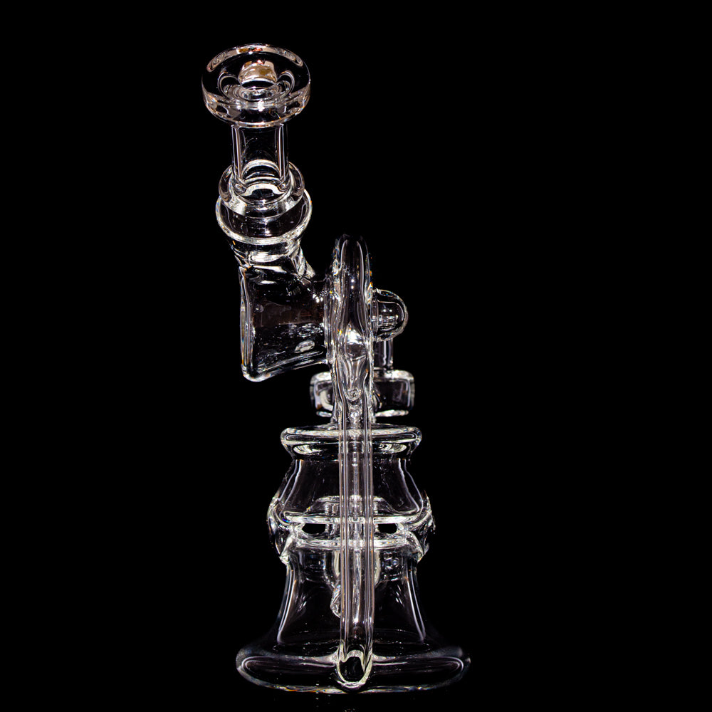 Ery Glass - Clear Single Jesus Seal Medium Recycler