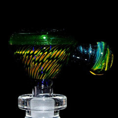 Firekist Glass - 10mm Snakeskin Slide 1