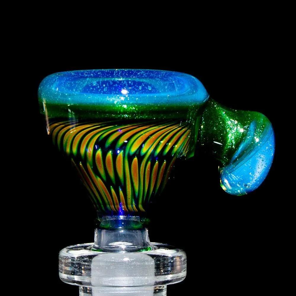 Firekist Glass - 10mm Snakeskin Slide 5