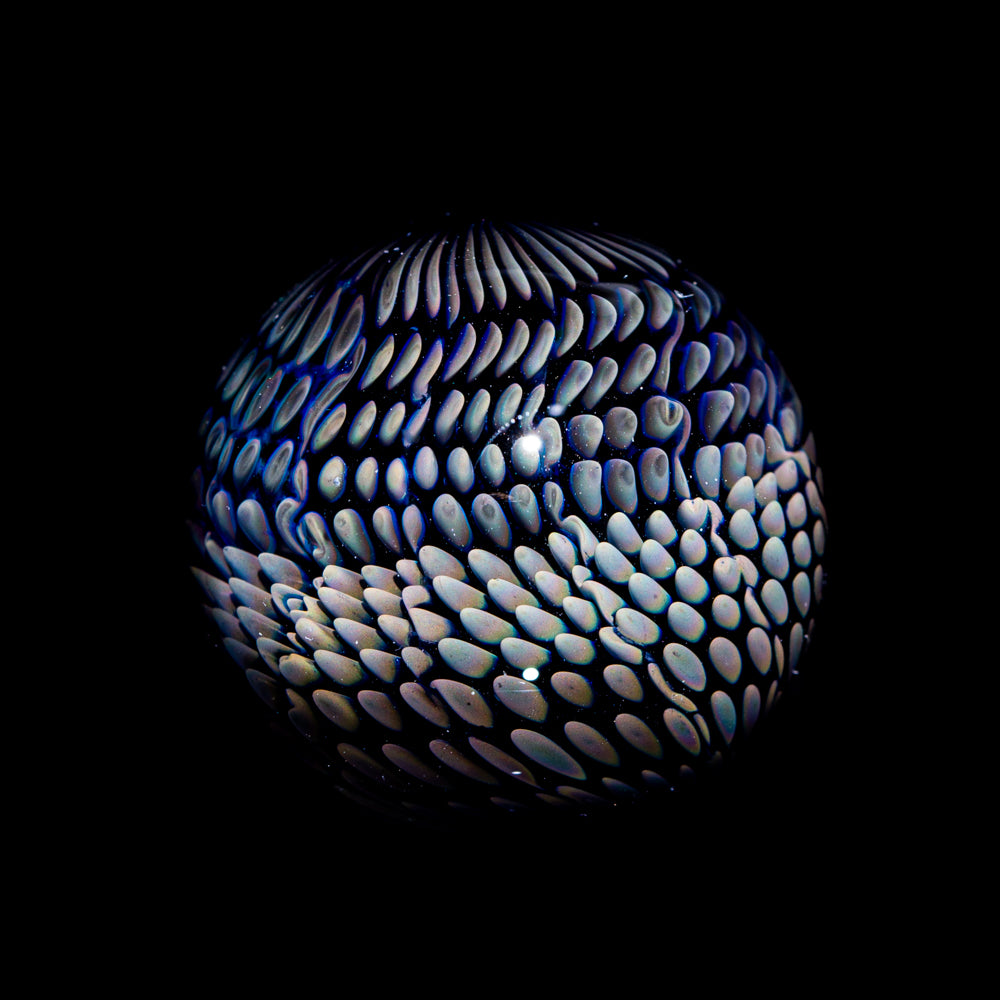 Vidrio Firekist - Piel de serpiente grande y mármol negro azabache 2