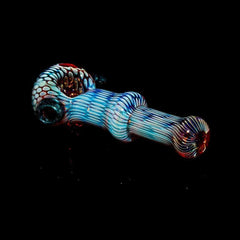 Firekist Glass - Small Snakeskin Spoon 1