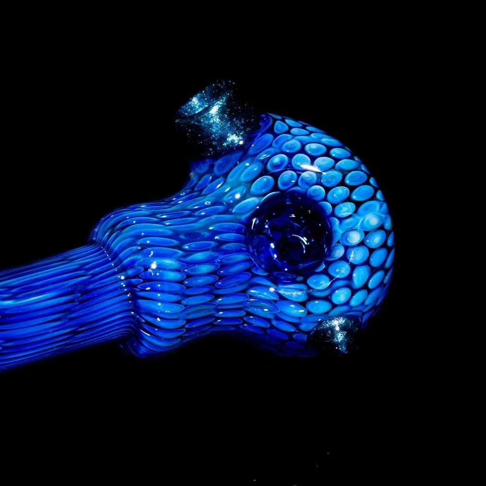 Firekist Glass - Small Snakeskin Spoon 2