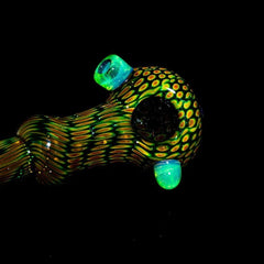 Firekist Glass - Small Snakeskin Spoon 5