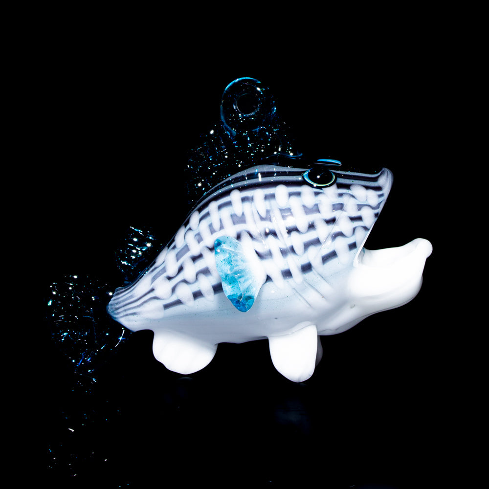 Holiday Ornament Collection: 603 Glass - Striped Bass Ornament
