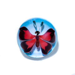 Florin Glass - Butterfly Marble 1
